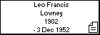 Leo Francis Lowney